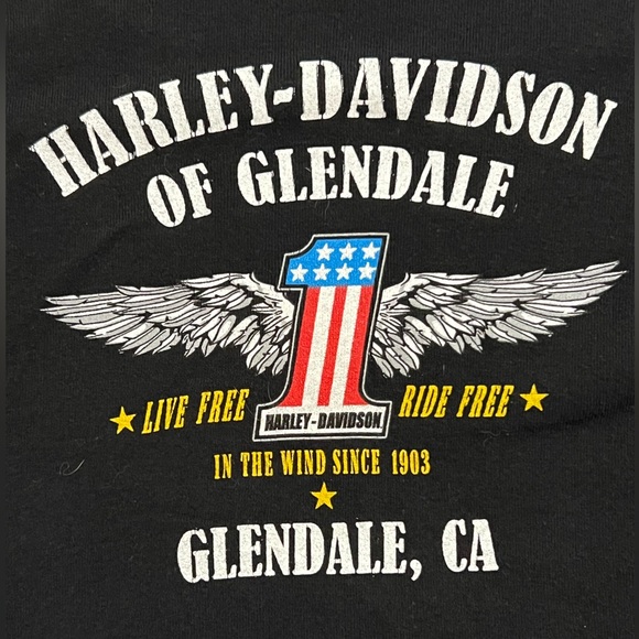 Harely Davidson Womens T shirt - Picture 3 of 5